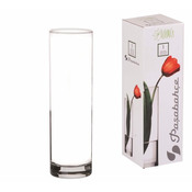 ATMOSPHERA VAZA CYL FLORA 26CM STAKLENA PROZIRNA