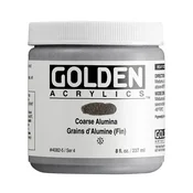 GOLDEN Heavy Body Groba akrilna barva z aluminijevim oksidom 118 ml - 4082 aluminij v obliki zrnc