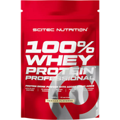 Scitec Nutrition 100% Whey Protein Professional 1000 g, jagoda-whi. čoko