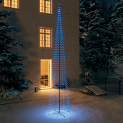 Stožasto božicno drvce sa 752 plave LED žarulje 160 x 500 cm