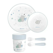 KikkaBoo set posuda 4 dela Savanna Blue ( KKB40139 )