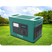 V-TAC Prijenosna stanica za punjenje 1024Wh, max. 1000W, 40Ah/25,6V, 16,5kg