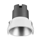 Osram - LED vgradna stropna svetilka SPOT TWIST LED/10W/230V, premer 9,3 cm, bela/srebrna