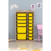HANAH HOME Višenamenska polica Montana Xs 2D4N8U Sonomo Yellow