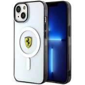 Ferrari Outline Magsafe - maska za iPhone 14 (prozirna)