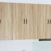 vidaXL Stenska kuhinjska omarica z vrati Sonoma hrast 80 x 31 x 100 cm