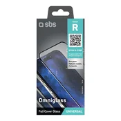 Univerzalno kaljeno steklo Omniglass R, Črna, SBS