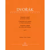Koncert pro housle a orchestr a moll op. 53 - klavírní výtah s vloženým sólovým partem