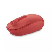 MICROSOFT bežicni miš Wireless Mobile Mouse 1850 (Flame Red) - U7Z-00035  Opticki, 2.4GHz, Simetrican