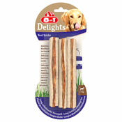 8in1 Delights žvečilne palčke z govedino - 75 g (3 kosi)