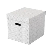 Kutija za pohranu ESSELTE Home kockasta bijela 3 kom/pak 628288