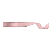 PartyDeco Satenast trak - svetlo staro rožnata 12 mm/25 m