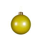 Novogodišnja ukrasna kugla Party Ball na naduvavanje 45 cm, Žuta