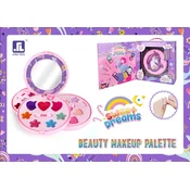 Otroški set za ličenje Unicorn - vijoličen