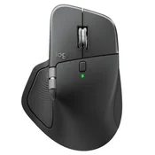 Logitech - Miška Logitech MX Master 4, brezžična, grafitna