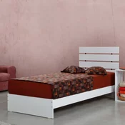 Hanah Home Ram za krevet Fuga 120, 125x100x205 cm, Beli