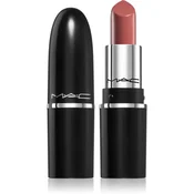 MAC Cosmetics matirajoča šminka MACximal Silky Matte Lipstick Mini (odtenek Velvet Teddy), 1.7g