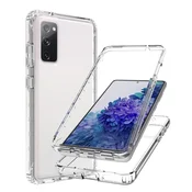 GS Ovitek odporen na udarce za Samsung Galaxy S20 FE, brez folije, prozoren
