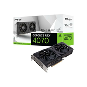 PNY GeForce RTX 4070 12GB – VERTO Dual Fan Edition – Graphic cards – GeForce RTX 4070 – 12 GB