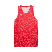 PUMA Dres Teamjaws rdeča/melona/črna/bela