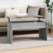 Stolic za kavu boja hrasta 102x50,5x52,5 cm konstruirano drvo