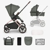 Kikka Boo Kolica Kara premium 2in1 set sa tvrdom korpom Army Green ( KKB21166 )