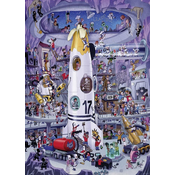 HEYE Puzzle Izstrelitev rakete 1000 kosov