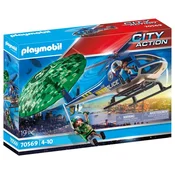 Playmobil Policijski helikopter – zasledovanje padalca