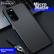 Freeson Maska za mobilni telefon Honor V30 Pro, Crna
