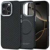 slomart Etui Tech-Protect Ion Carbon MagSafe za iPhone 16 Pro - črno-sivo