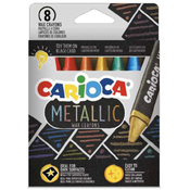Pastele Carioca - Metallic, 8 boja