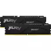 KINGSTON RAM Memorija Fury Beast DIMM DDR5 64GB (2x32GB kit) 5600MT/s KF556C36BBEK2-64 Expo