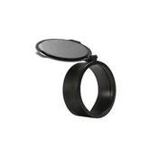 Zaščitni pokrovček za strelni daljnogled BUSHWACKER #7 flip-up 55,6-62,2 mm ČRN
