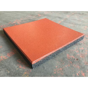 GUMIRANA PLOŠČA 50 x 50cm x 50mm OUTDOOR Red Top SBR