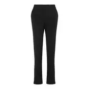 VERO MODA Hlače z naborki JESMILO  črna