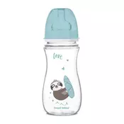 Canpol baby Flašica široki vrat, antikolik - Easy start- 300 ml  - toys car plava