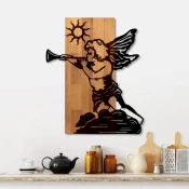 Wallity Zidna dekoracija Eros 03, 46 x 58x 3 cm, Smeda