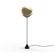 Tom Dixon LED-stoječa svetilka Melt Cone Slim, bronasta, napajalnik - Dnevna soba/jedilnica - Dizajn - črna, bronasta - Kovina