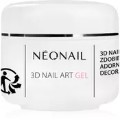 NEONAIL Nail Art 3D Gel gel za modeliranje za nohte odtenek Clear 5 g