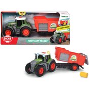 Djecja igracka Dickie Toys - Traktor s prikolicom, Fendt farm trailer