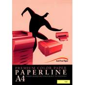 Fotokopirni papir Paperline A4, Rose