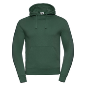 Green mens hoodie Authentic Russell