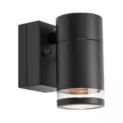 Markslöjd 109101- LED prigušiva spoljašnje zidno svetlo LUNO LED/4,9W/230V IP65 crna