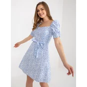 Dress-LK-SK-509002.03P-white-blue