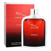Jaguar Classic Red, Muški, 100 ml, Bergamot, Crnog ribiza, Papar, Jasmin, Jantarno, Cedar, Paculi, Sprej