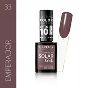 REVERS Lak za nohte Revers Solar Gel 33, 12 ml, hibridni učinek brez svetilke