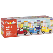 APLI Apli Sestavljanka vozila\, 30 kos, (20392809)