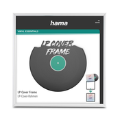 HAMA LP Cover Frame, aluminij, bijela boja, 31,5 x 31,5 cm