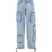 Urban Classics Kargo kavbojke moder denim