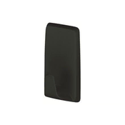 Tesa Lepilni kavelj Adhesive hook, rectangular, large, black, Powerstrips